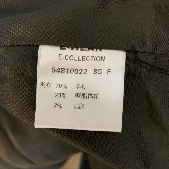 E Wear Oversized Dropped Shoulder Coat 12PE - Picture 7 of 8